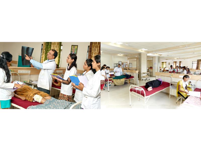 DPU Ayurved Hospital Infrastructure