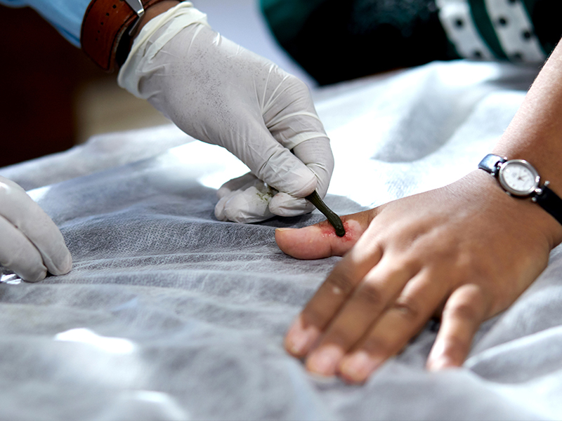 DPU Ayurved Hospital Infrastructure