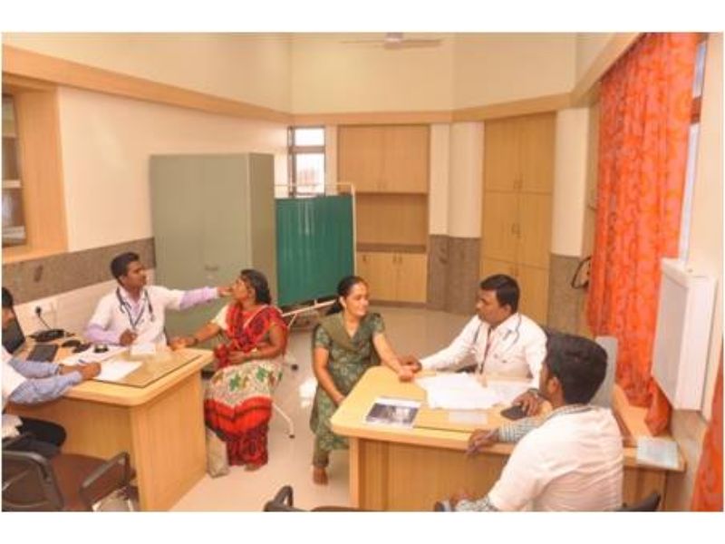 DPU Ayurved Hospital Infrastructure