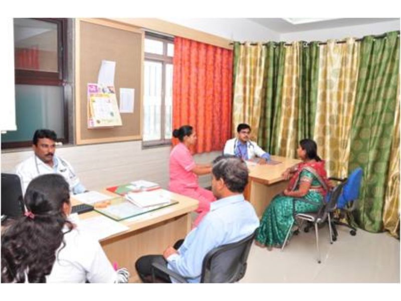 DPU Ayurved Hospital Infrastructure