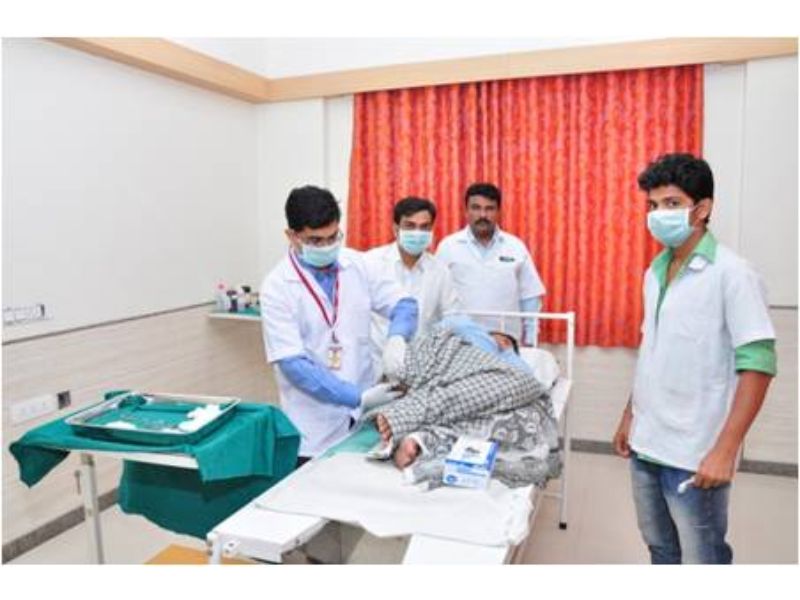 DPU Ayurved Hospital Infrastructure